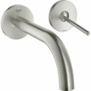 Внешняя часть смесителя для раковины GROHE Atrio Joy настенного монтажа на 2 отверстия, суперсталь (19287DC3) Внешняя часть смесителя для раковины GROHE Atrio Joy настенного монтажа на 2 отверстия, суперсталь (19287DC3)