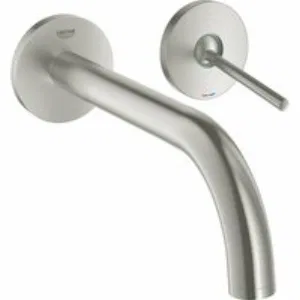 Внешняя часть смесителя для раковины GROHE Atrio Joy настенного монтажа на 2 отверстия, суперсталь (19918DC3) Внешняя часть смесителя для раковины GROHE Atrio Joy настенного монтажа на 2 отверстия, суперсталь (19918DC3)