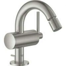 Смеситель для биде GROHE Atrio с донным клапаном, суперсталь (32108DC3)