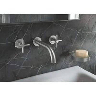 Внешняя часть смесителя для раковины GROHE Atrio на 3 отверстия, двухвентильный, суперсталь (20169DC3) Внешняя часть смесителя для раковины GROHE Atrio на 3 отверстия, двухвентильный, суперсталь (20169DC3)