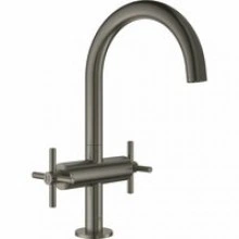 Смеситель для раковины GROHE Atrio двухвентильный, темный графит матовый (21019AL3)