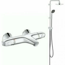 Душевая система GROHE Vitalio Start System 180 Flex с термостатом для ванны (NSB0157)