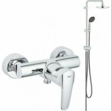 Душевая система GROHE Vitalio Start System 180 Flex со смесителем для душа, хром (NSB0161)
