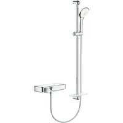 Термостат для душа GROHE Grohtherm SmartControl с душевым гарнитуром, хром (34721000) Термостат для душа GROHE Grohtherm SmartControl с душевым гарнитуром, хром (34721000)