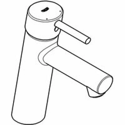 Смеситель для раковины GROHE Concetto, M-size, хром (23451001) Смеситель для раковины GROHE Concetto, M-size, хром (23451001)