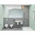 Душевой поддон GROHE 900x900, универсальный, белый (39301000) Душевой поддон GROHE 900x900, универсальный, белый (39301000)