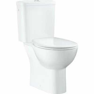 Готовый комплект напольного унитаза GROHE Bau Ceramic, альпин-белый (39496000)
