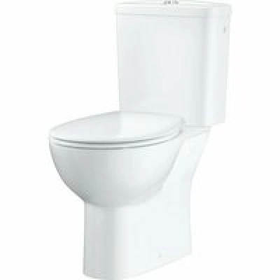 Готовый комплект напольного унитаза GROHE Bau Ceramic, альпин-белый (39496000) Готовый комплект напольного унитаза GROHE Bau Ceramic, альпин-белый (39496000)