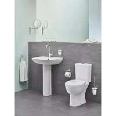 Готовый комплект напольного унитаза GROHE Bau Ceramic, альпин-белый (39496000) Готовый комплект напольного унитаза GROHE Bau Ceramic, альпин-белый (39496000)