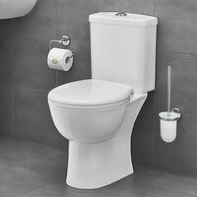 Готовый комплект напольного унитаза GROHE Bau Ceramic, альпин-белый (39496000) Готовый комплект напольного унитаза GROHE Bau Ceramic, альпин-белый (39496000)