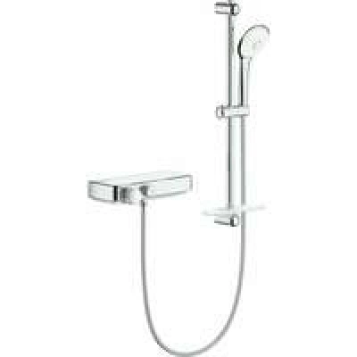 Термостат для душа GROHE Grohtherm SmartControl с душевым гарнитуром, хром (34720000) Термостат для душа GROHE Grohtherm SmartControl с душевым гарнитуром, хром (34720000)