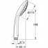 Ручной душ GROHE Euphoria 110 Massage, 9,5 л/мин, 3 режима, хром (27239001) Ручной душ GROHE Euphoria 110 Massage, 9,5 л/мин, 3 режима, хром (27239001)