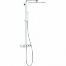 Душевая система GROHE Euphoria SmartControl System 310 Cube Duo с термостатом для душа, хром (26508000)