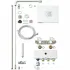 Душевая система GROHE Euphoria SmartControl System 310 Cube Duo с термостатом для душа, белая луна (26508LS0) Душевая система GROHE Euphoria SmartControl System 310 Cube Duo с термостатом для душа, белая луна (26508LS0)