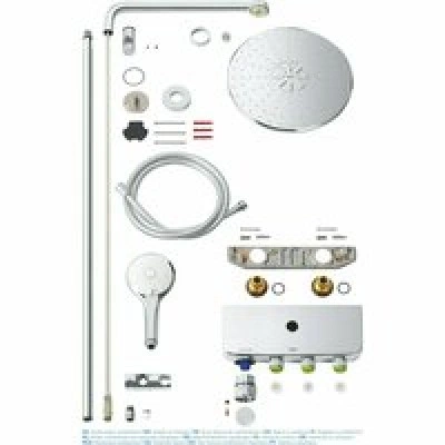 Душевая система GROHE Euphoria SmartControl System 310 Duo с термостатом для душа, хром (26507000) Душевая система GROHE Euphoria SmartControl System 310 Duo с термостатом для душа, хром (26507000)