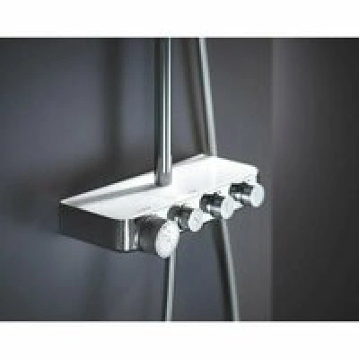 Душевая система GROHE Euphoria SmartControl System 310 Duo с термостатом для душа, белая луна (26507LS0) Душевая система GROHE Euphoria SmartControl System 310 Duo с термостатом для душа, белая луна (26507LS0)