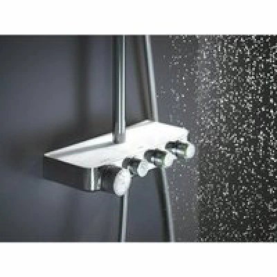 Душевая система GROHE Euphoria SmartControl System 310 Duo с термостатом для душа, белая луна (26507LS0) Душевая система GROHE Euphoria SmartControl System 310 Duo с термостатом для душа, белая луна (26507LS0)
