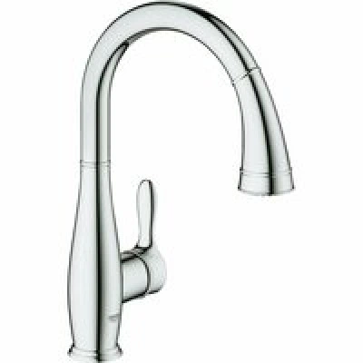 Смеситель для кухни GROHE Parkfield с вытяжным изливом, хром (30215001) Смеситель для кухни GROHE Parkfield с вытяжным изливом, хром (30215001)