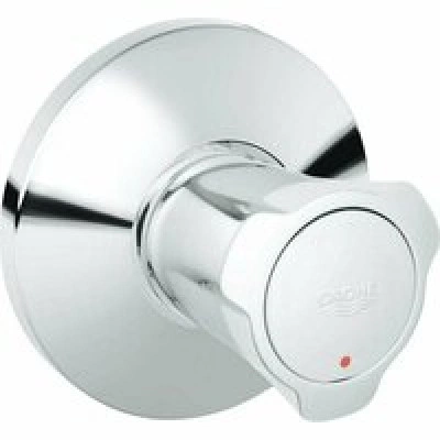 Внешняя часть вентиля GROHE Costa L, красная маркировка, хром (19807001) Внешняя часть вентиля GROHE Costa L, красная маркировка, хром (19807001)