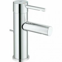 Смеситель для раковины GROHE Essence с донным клапаном и ограничением расхода воды, хром (3289800E)