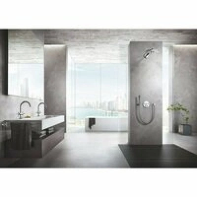 Смеситель для ванны GROHE Atrio двухвентильный, на 5 отверстий, на край ванны, хром (19923003) Смеситель для ванны GROHE Atrio двухвентильный, на 5 отверстий, на край ванны, хром (19923003)