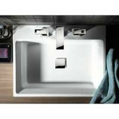 Смеситель для раковины GROHE Eurocube на 3 отверстия с донным клапаном, S-size, хром (20351000) Смеситель для раковины GROHE Eurocube на 3 отверстия с донным клапаном, S-size, хром (20351000)