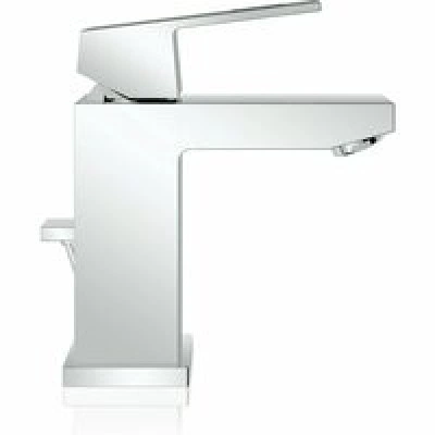 Смеситель для раковины GROHE Eurocube с донным клапаном и ограничением расхода воды, хром (2312700E) Смеситель для раковины GROHE Eurocube с донным клапаном и ограничением расхода воды, хром (2312700E)