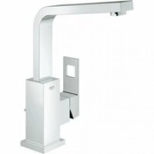 Смеситель для раковины GROHE Eurocube с донным клапаном, хром (2313500E)