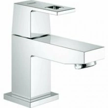 Кран для раковины GROHE Eurocube, без функции смешивания, хром (23137000)