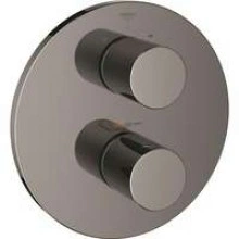 Внешняя часть термостата для ванны GROHE Grohtherm 3000 Cosmopolitan, темный графит глянец (19468A00)