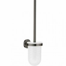 Туалетный ёршик GROHE Essentials с держателем, тёмный графит глянец (40374A01)
