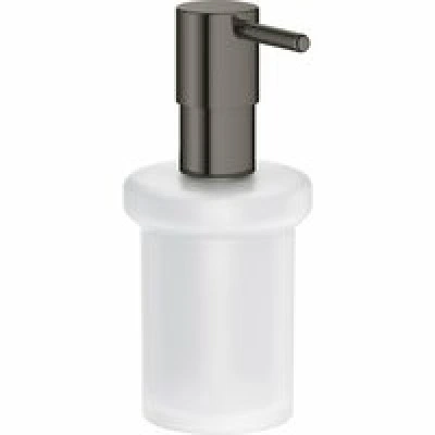 Дозатор жидкого мыла GROHE Essentials, тёмный графит глянец (40394A01) Дозатор жидкого мыла GROHE Essentials, тёмный графит глянец (40394A01)