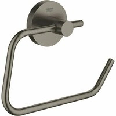 Держатель для туалетной бумаги без крышки GROHE Essentials, тёмный графит матовый (40689AL1) Держатель для туалетной бумаги без крышки GROHE Essentials, тёмный графит матовый (40689AL1)