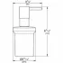 Дозатор жидкого мыла GROHE Essentials, холодный рассвет глянец (40394GL1) Дозатор жидкого мыла GROHE Essentials, холодный рассвет глянец (40394GL1)