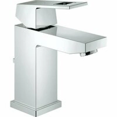 Смеситель для раковины GROHE Eurocube с донным клапаном, S-size, хром (2339000E) Смеситель для раковины GROHE Eurocube с донным клапаном, S-size, хром (2339000E)