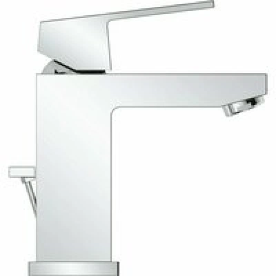 Смеситель для раковины GROHE Eurocube с донным клапаном, S-size, хром (2339000E) Смеситель для раковины GROHE Eurocube с донным клапаном, S-size, хром (2339000E)
