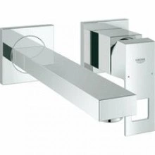 Внешняя часть смесителя для раковины GROHE Eurocube на 2 отверстия, M-Size, хром (23447000)