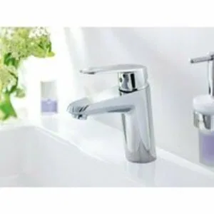 Смеситель для раковины GROHE Eurodisc Cosmopolitan с донным клапаном, S-size, хром (2338420E) Смеситель для раковины GROHE Eurodisc Cosmopolitan с донным клапаном, S-size, хром (2338420E)