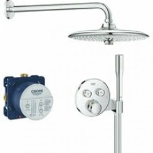 Душевая система GROHE Grohtherm SmartControl с термостатом для душа, хром (34744000)