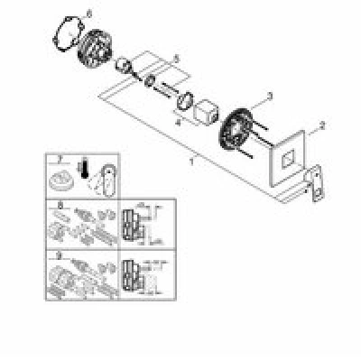 Внешняя часть смесителя для душа GROHE Eurocube, хром (24061000) Внешняя часть смесителя для душа GROHE Eurocube, хром (24061000)