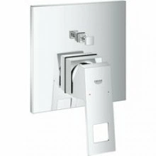 Внешняя часть смесителя для ванны GROHE Eurocube с переключателем на 2 положения, хром (24062000)