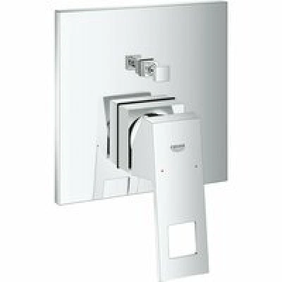 Внешняя часть смесителя для ванны GROHE Eurocube с переключателем на 2 положения, хром (24062000) Внешняя часть смесителя для ванны GROHE Eurocube с переключателем на 2 положения, хром (24062000)
