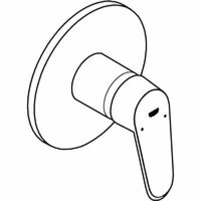 Внешняя часть смесителя для душа GROHE Eurodisc Cosmopolitan, хром (24055002) Внешняя часть смесителя для душа GROHE Eurodisc Cosmopolitan, хром (24055002)