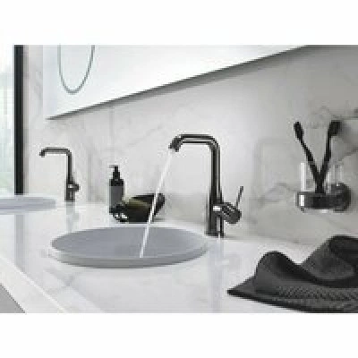 Держатель GROHE Essentials, тёмный графит глянец (40369A01) Держатель GROHE Essentials, тёмный графит глянец (40369A01)