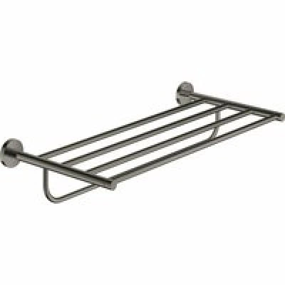 Полочка для полотенец GROHE Essentials 550 мм, тёмный графит глянец (40800A01) Полочка для полотенец GROHE Essentials 550 мм, тёмный графит глянец (40800A01)