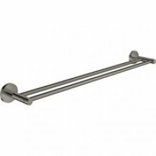 Держатель для полотенца GROHE Essentials 600 мм, двойной, тёмный графит глянец (40802A01)