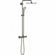 Душевая система GROHE Euphoria System 310 с термостатом для душа, темный графит матовый (26075AL0)