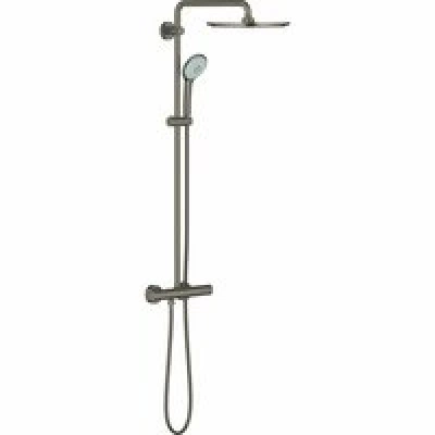 Душевая система GROHE Euphoria System 310 с термостатом для душа, темный графит матовый (26075AL0) Душевая система GROHE Euphoria System 310 с термостатом для душа, темный графит матовый (26075AL0)