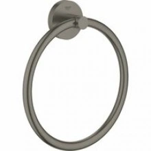 Кольцо для полотенца GROHE Essentials, тёмный графит матовый (40365AL1)