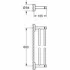 Держатель для полотенца GROHE Essentials 600 мм, двойной, тёмный графит матовый (40802AL1) Держатель для полотенца GROHE Essentials 600 мм, двойной, тёмный графит матовый (40802AL1)